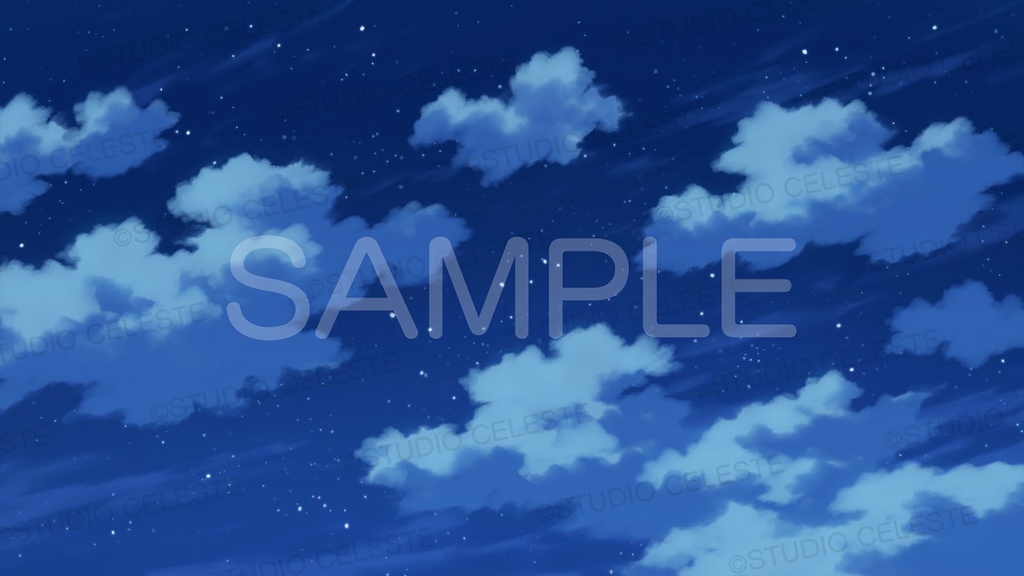 【背景素材】基本の空セットA