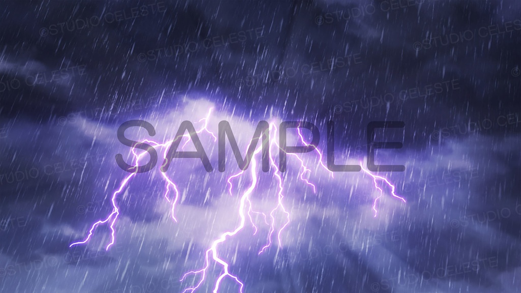 【背景素材】曇り空セット