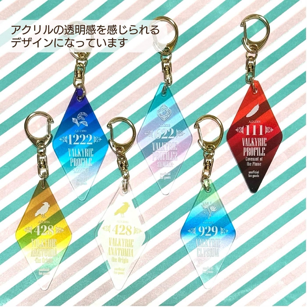 【再販】VPシリーズモーテルキー風アクキー