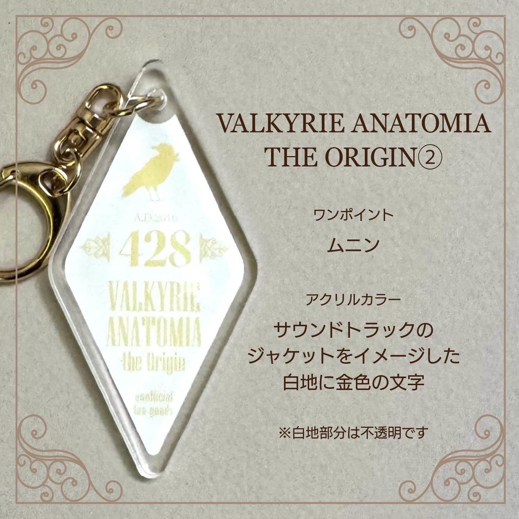 【再販】VPシリーズモーテルキー風アクキー