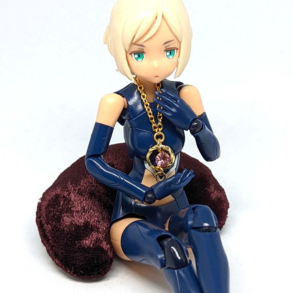 1/12サイズ　ネックレス / ＋カマル🌙 color：シルバー / ねんどろいど&オビツ11等