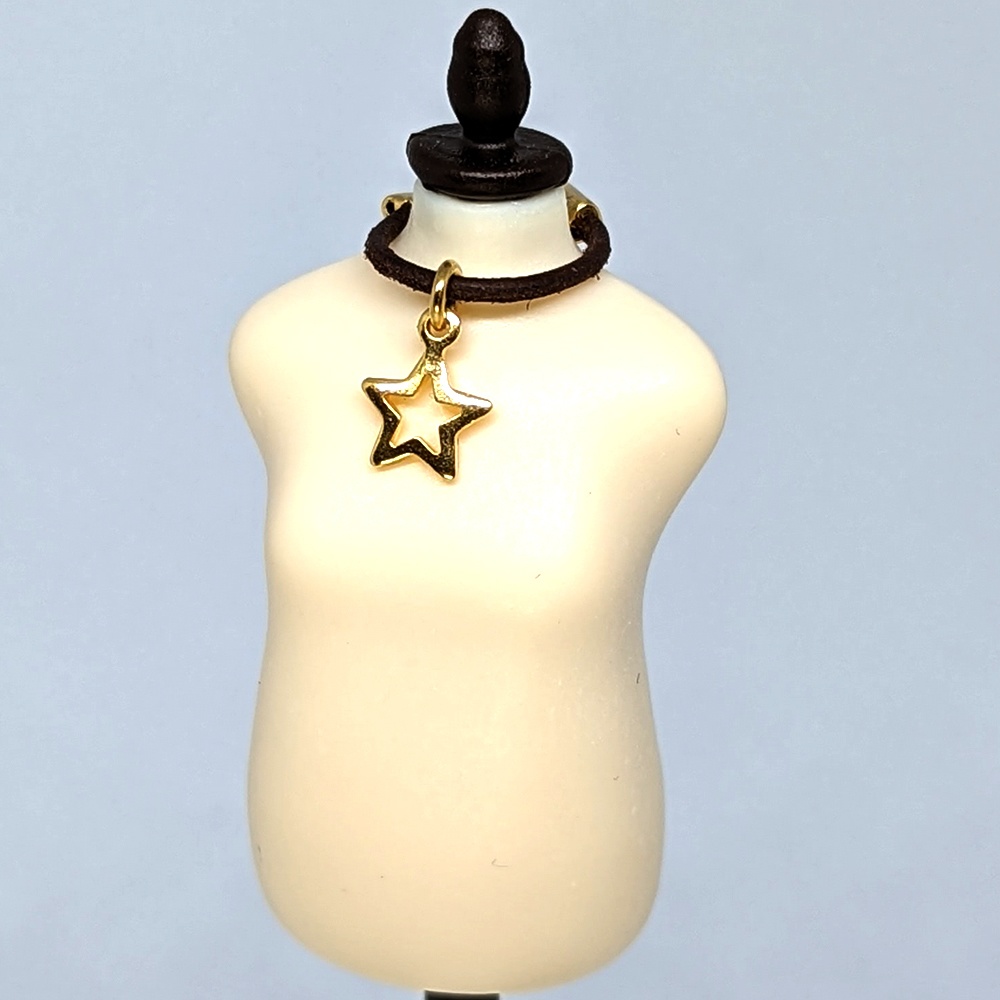 1/12サイズ チョーカーネックレス.1 / +シャムス🌞 color:ゴールド / ねんどろいど&オビツ11等