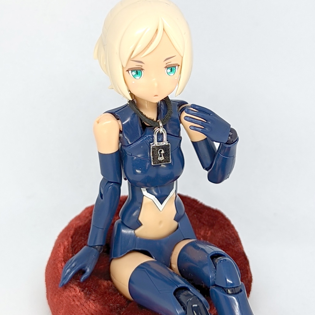 1/12サイズ チョーカーネックレス / +カマル🌙 color:シルバー / ねんどろいど&オビツ11等