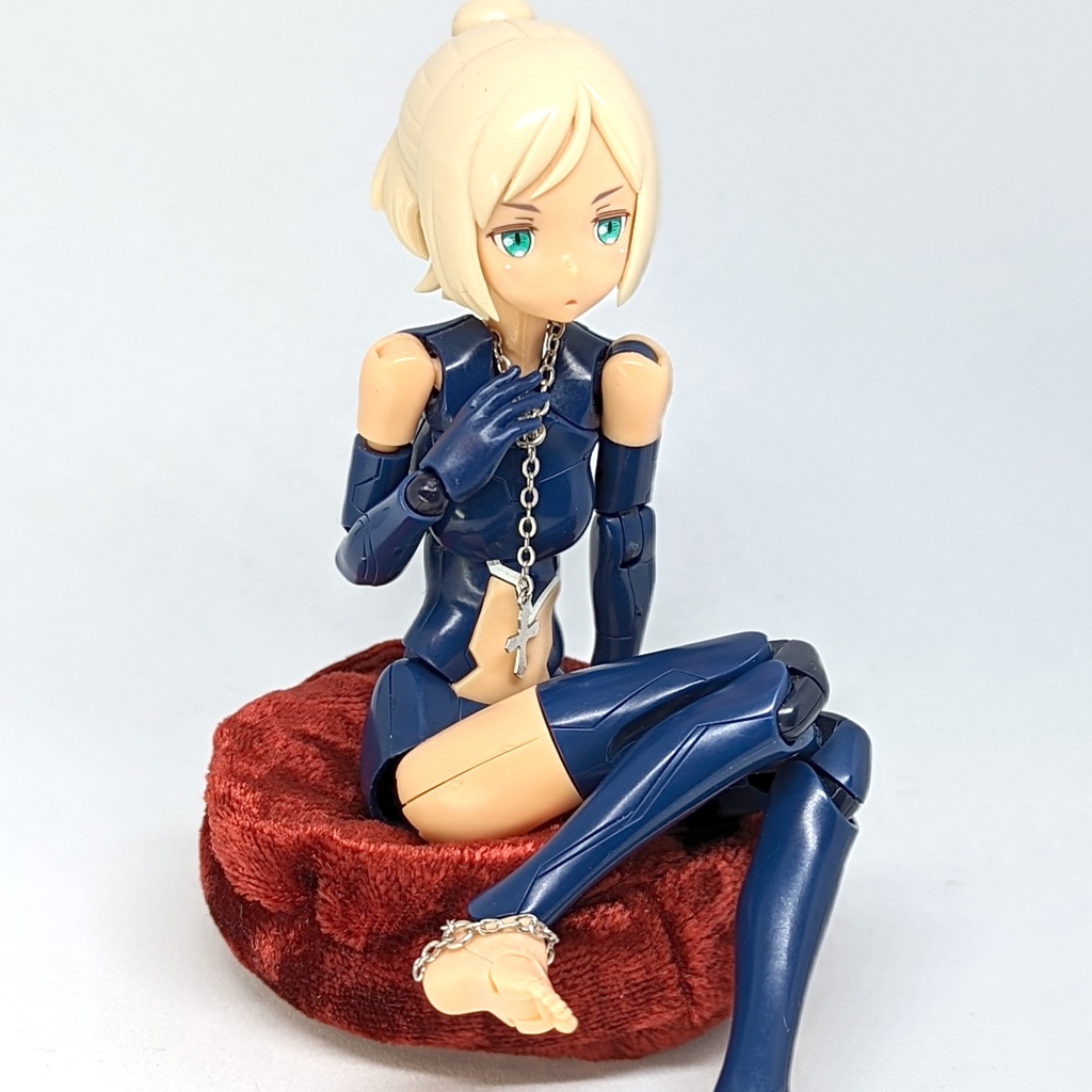 1/12サイズ ラリエットネックレス&ブレスレットセット / +カマル🌙 color:シルバー / ねんどろいど&オビツ11等