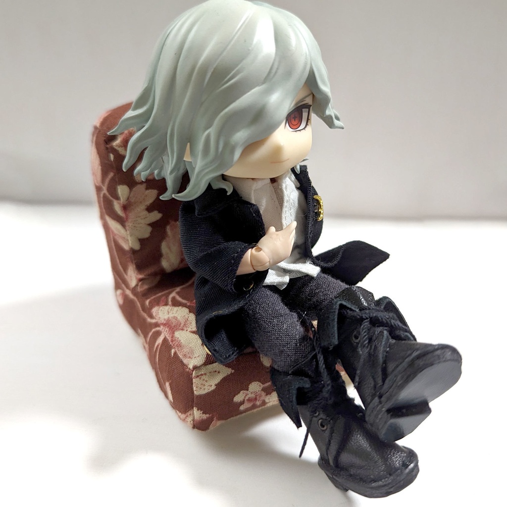 ミニチュアソファ(1/12サイズ向け) A