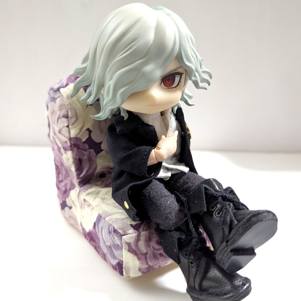 ミニチュアソファ(1/12サイズ向け) A