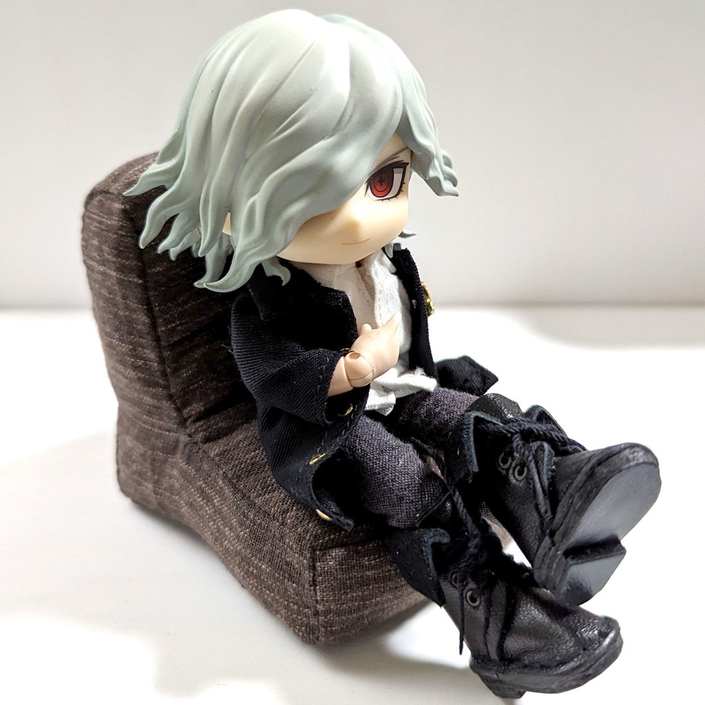 ミニチュアソファ(1/12サイズ向け) B