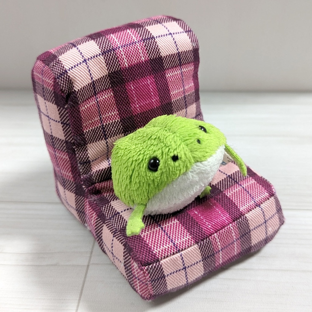 ミニチュアソファ(1/12サイズ向け) C