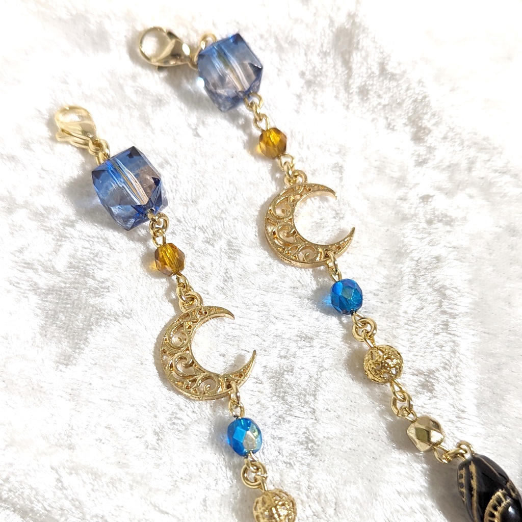 マスク(グラス)コード/アラビアンムーン〈ブルー+ブラウングラデ〉