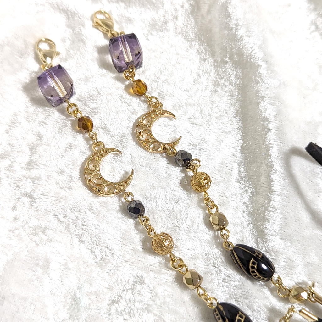 マスク(グラス)コード/アラビアンムーン〈ヴァイオレット+ブラウングラデ〉