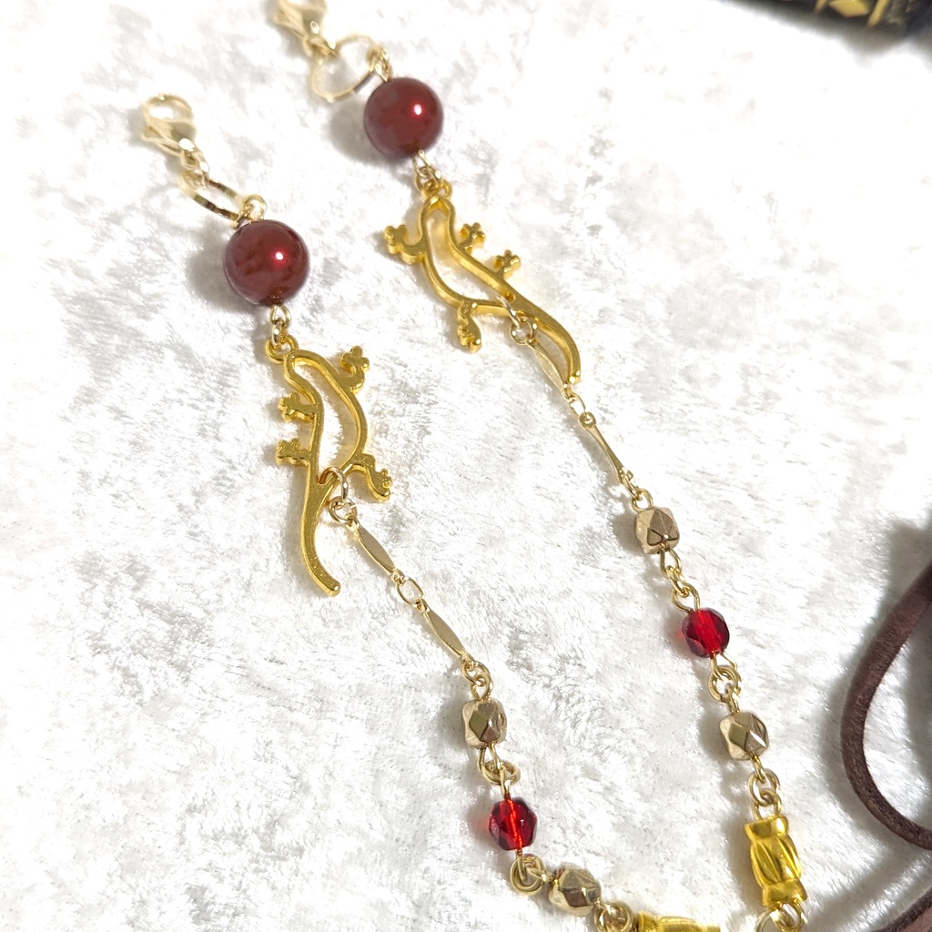 マスク(グラス)コード/黄金のトカゲ〈レッド〉