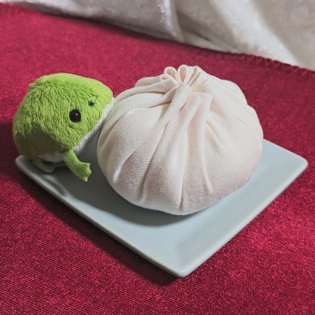 【 あんしんBOOTHパック:2個以上】ミニチュア もっちり肉まん(豚まん)クッション
