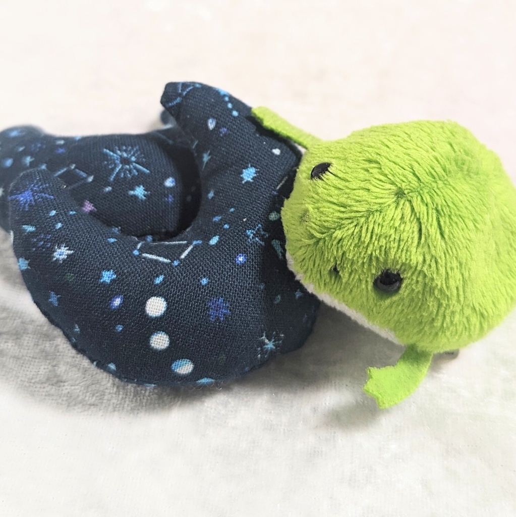 ミニチュア月型クッション/星座・2個