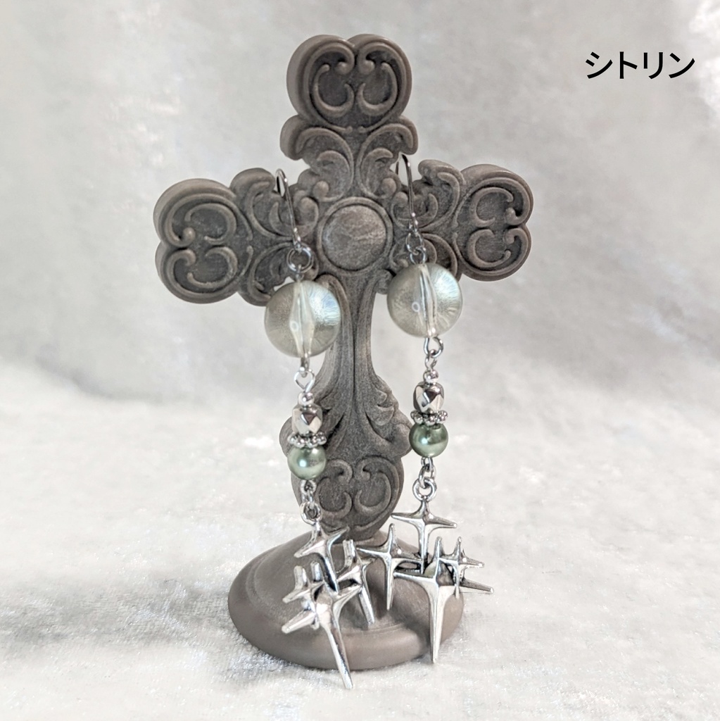 シルバー・スターピアス/イヤリング