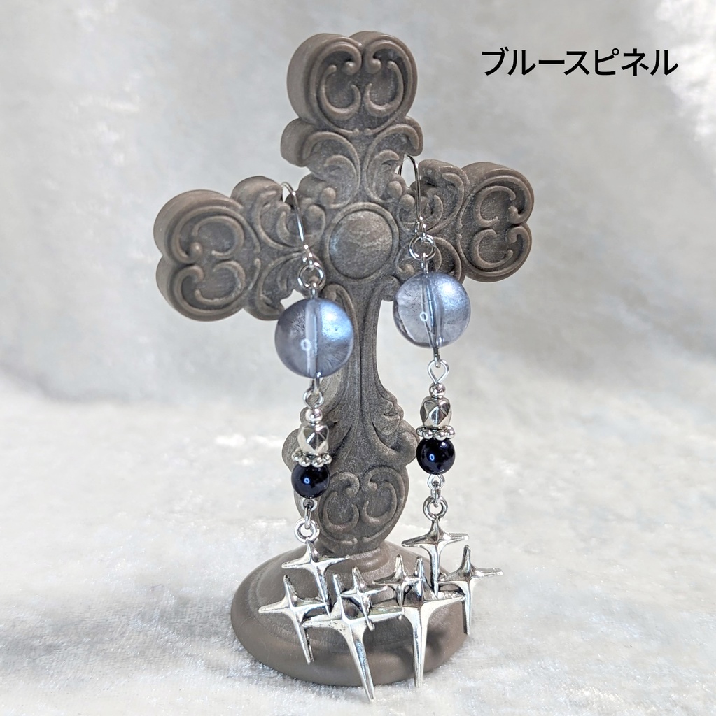 シルバー・スターピアス/イヤリング