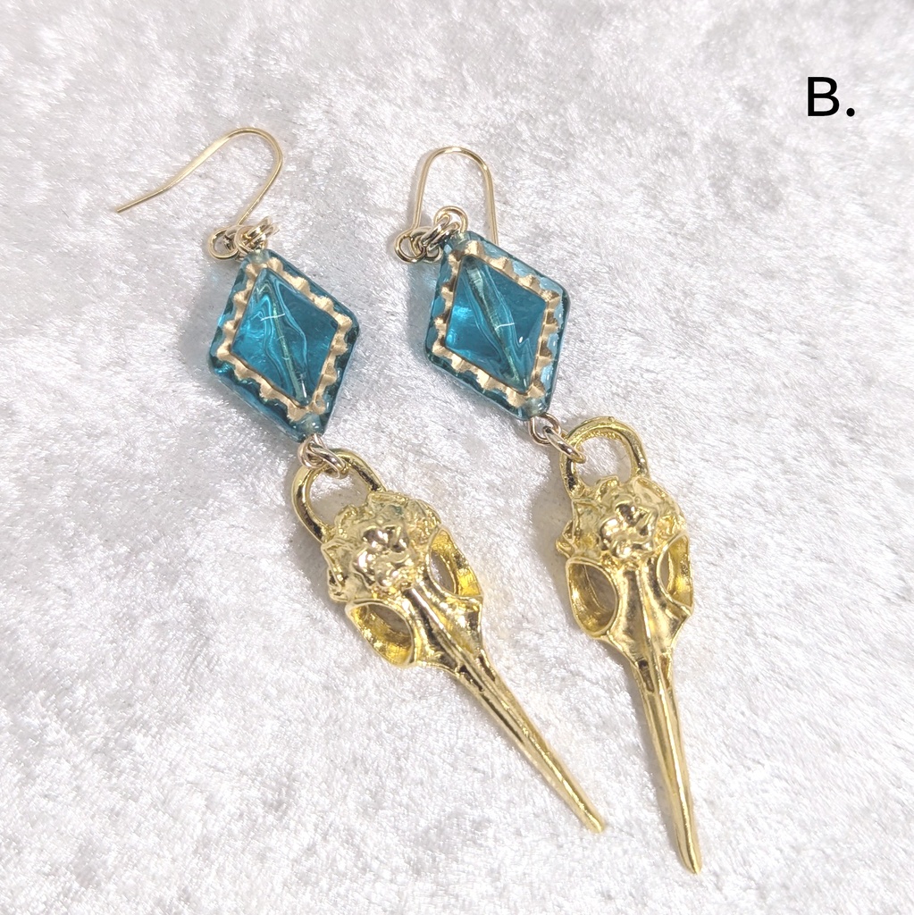 ペストマスクピアス/イヤリング