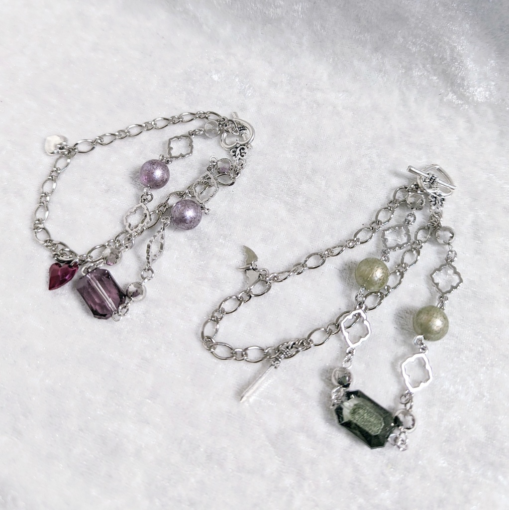 マンテルブレスレット／弐連の腕輪