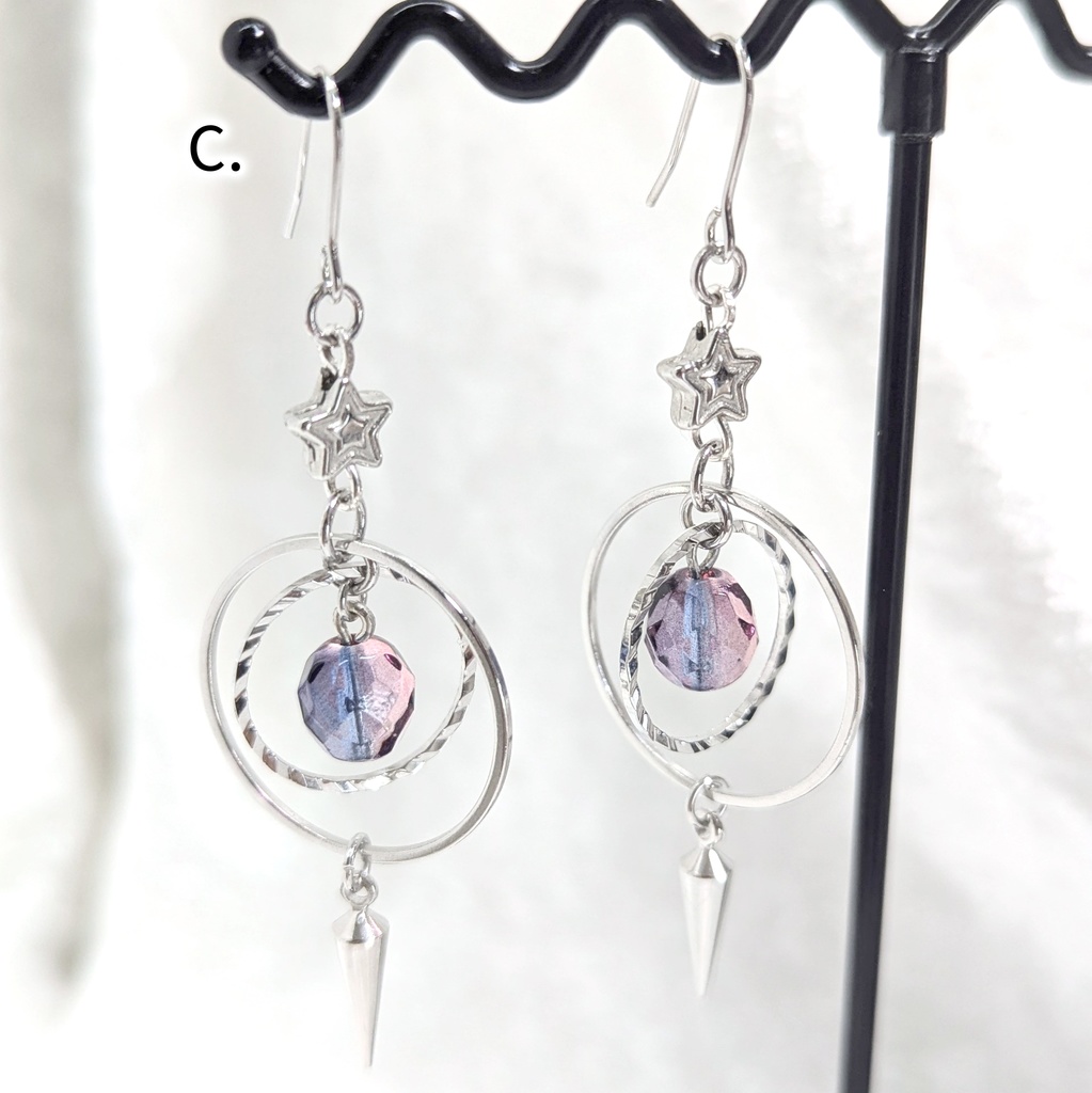 スフィアサークルのピアス/イヤリング