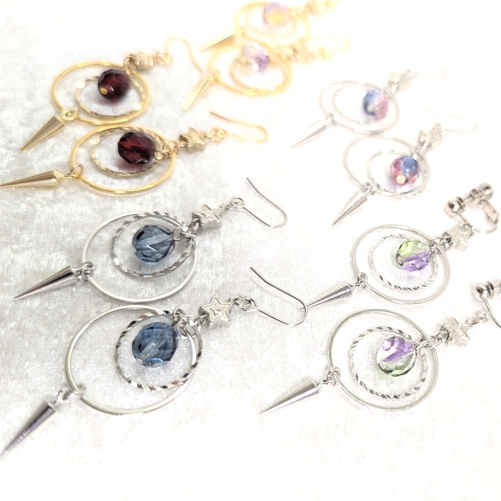 スフィアサークルのピアス/イヤリング