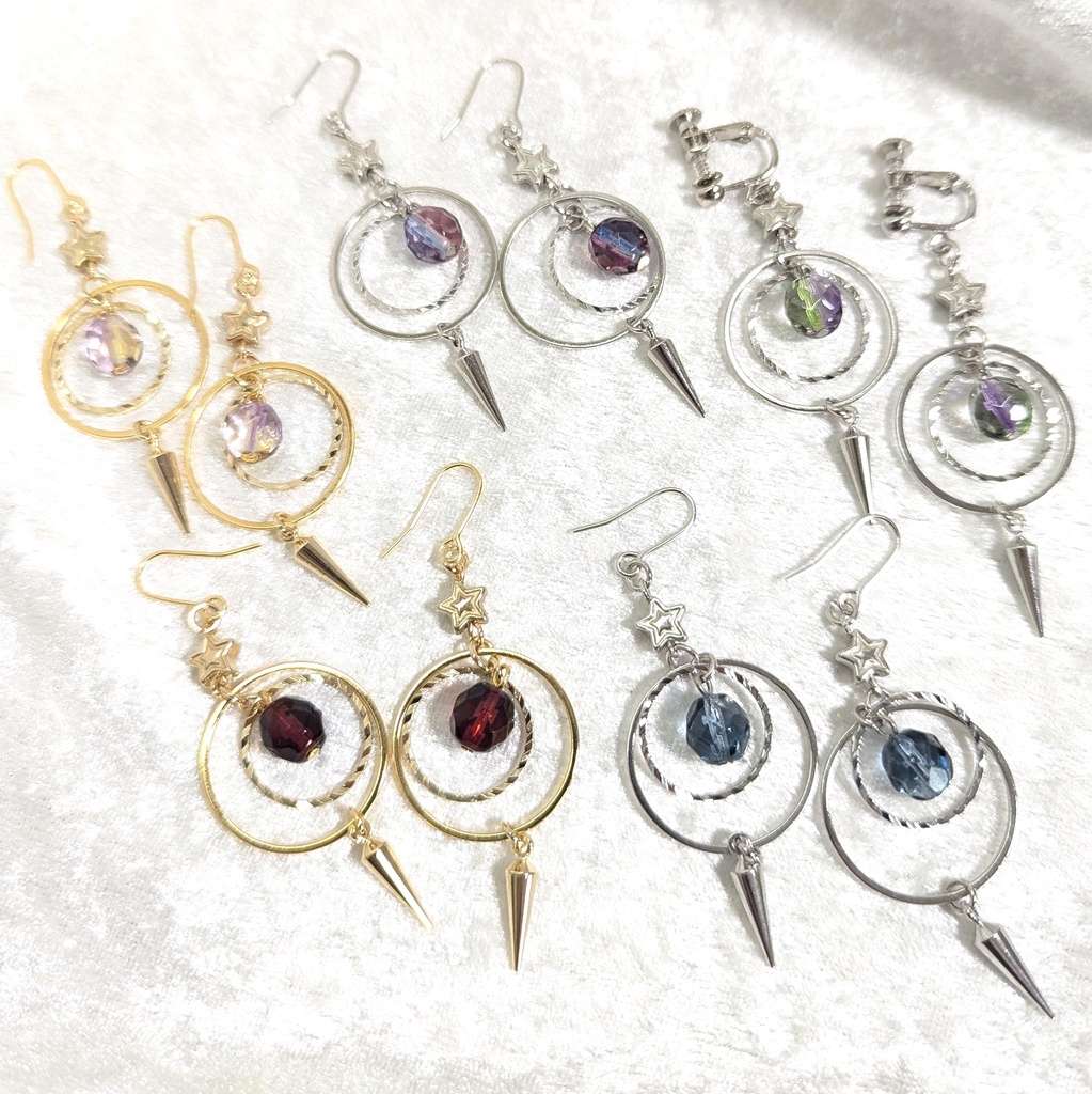 スフィアサークルのピアス/イヤリング