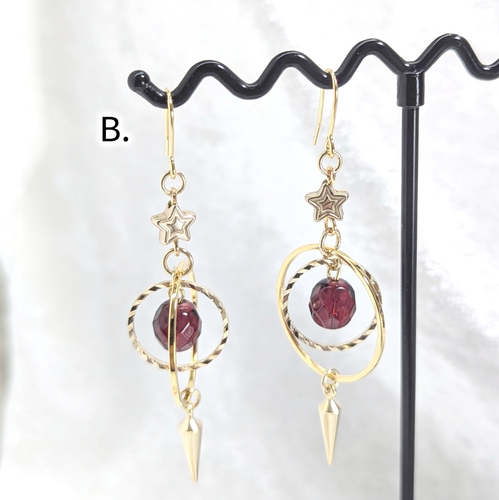 スフィアサークルのピアス/イヤリング