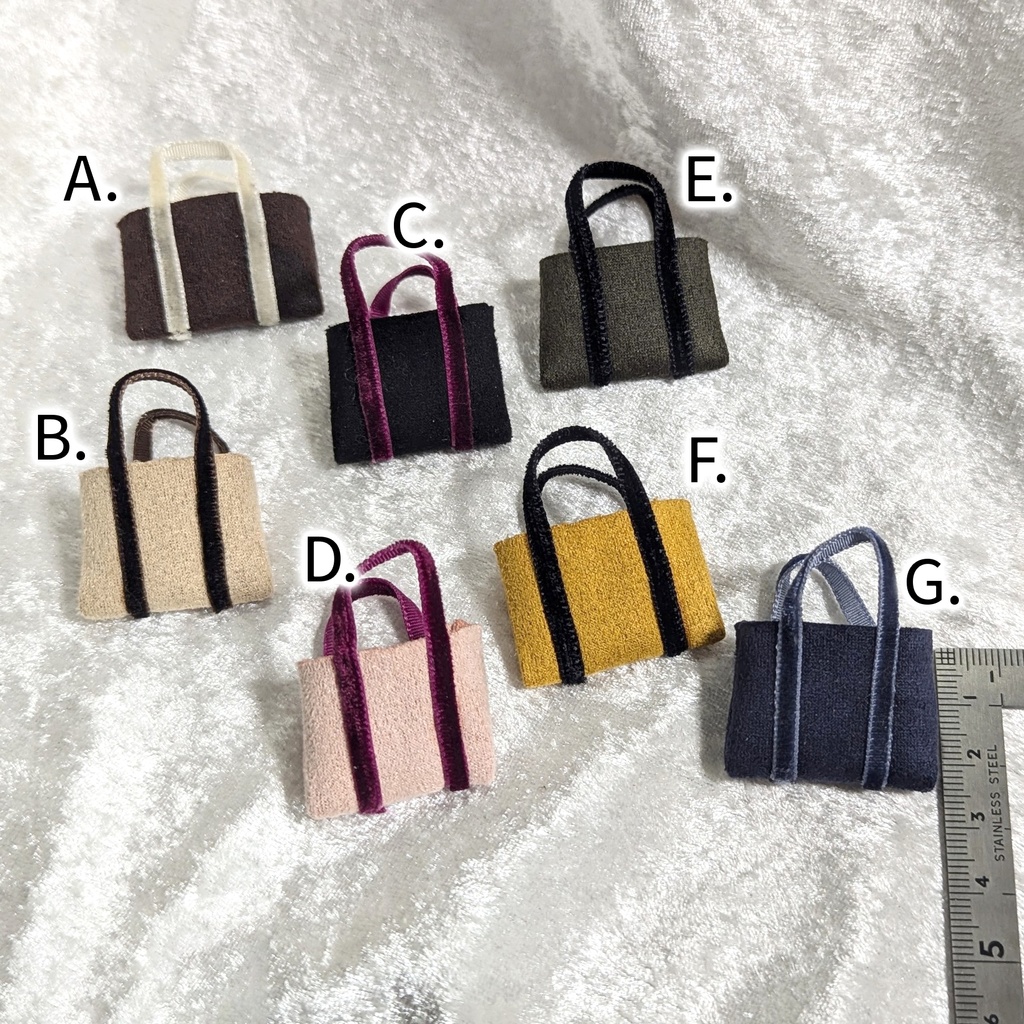 ミニチュアトートバッグ