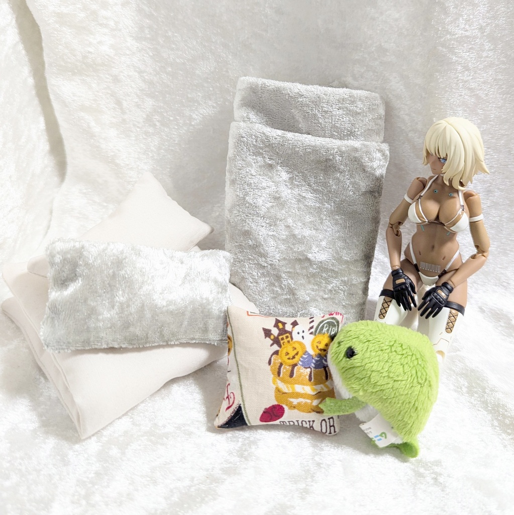 ミニチュア 1/12寝具セット A