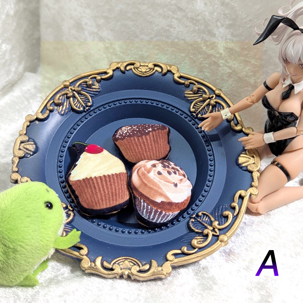 ミニチュアダイカットクッション/マフィン