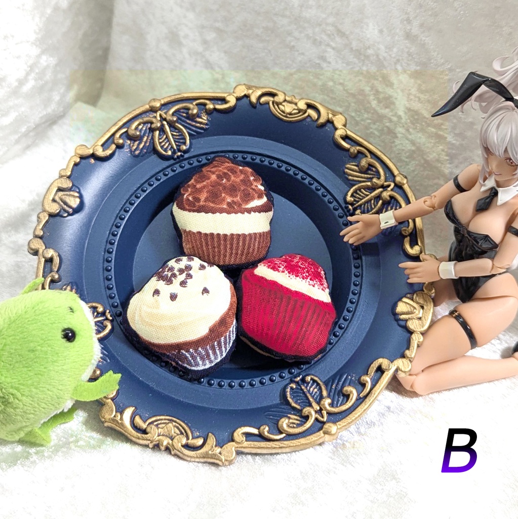 ミニチュアダイカットクッション/マフィン