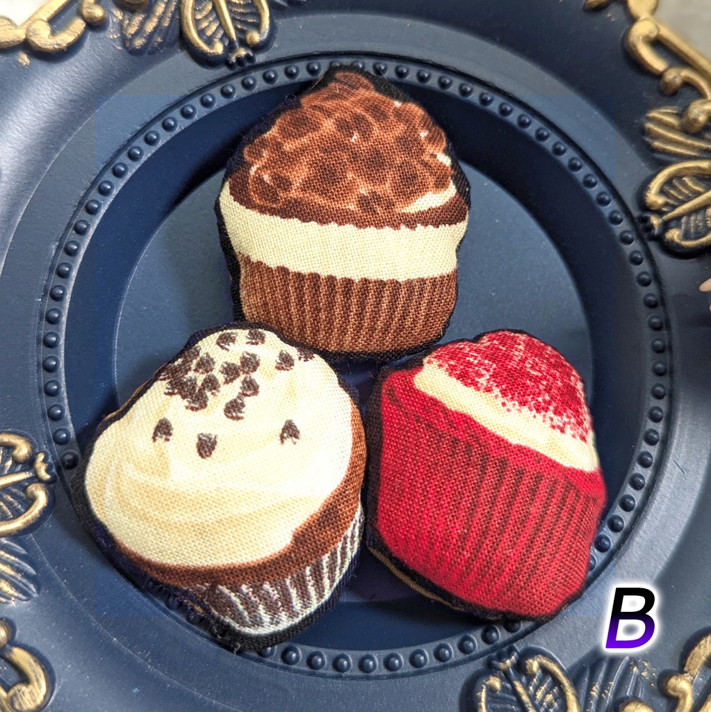 ミニチュアダイカットクッション/マフィン