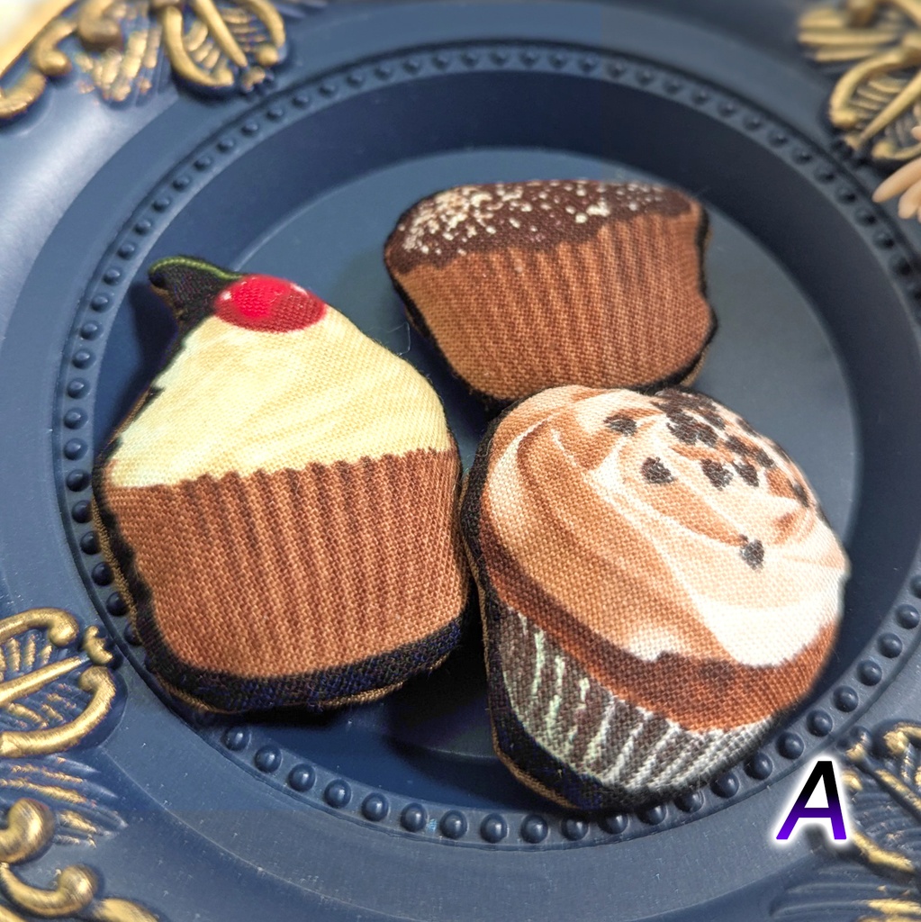 ミニチュアダイカットクッション/マフィン