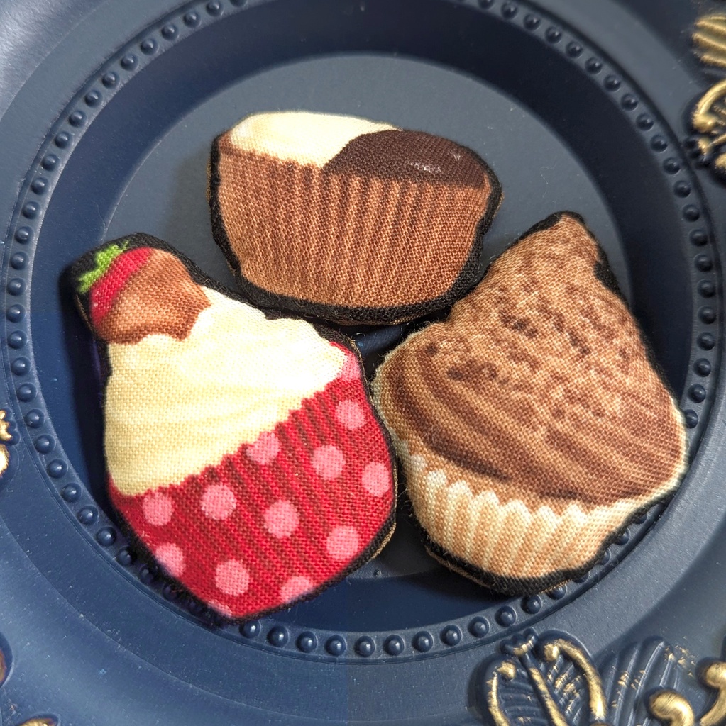 ミニチュアダイカットクッション/マフィン