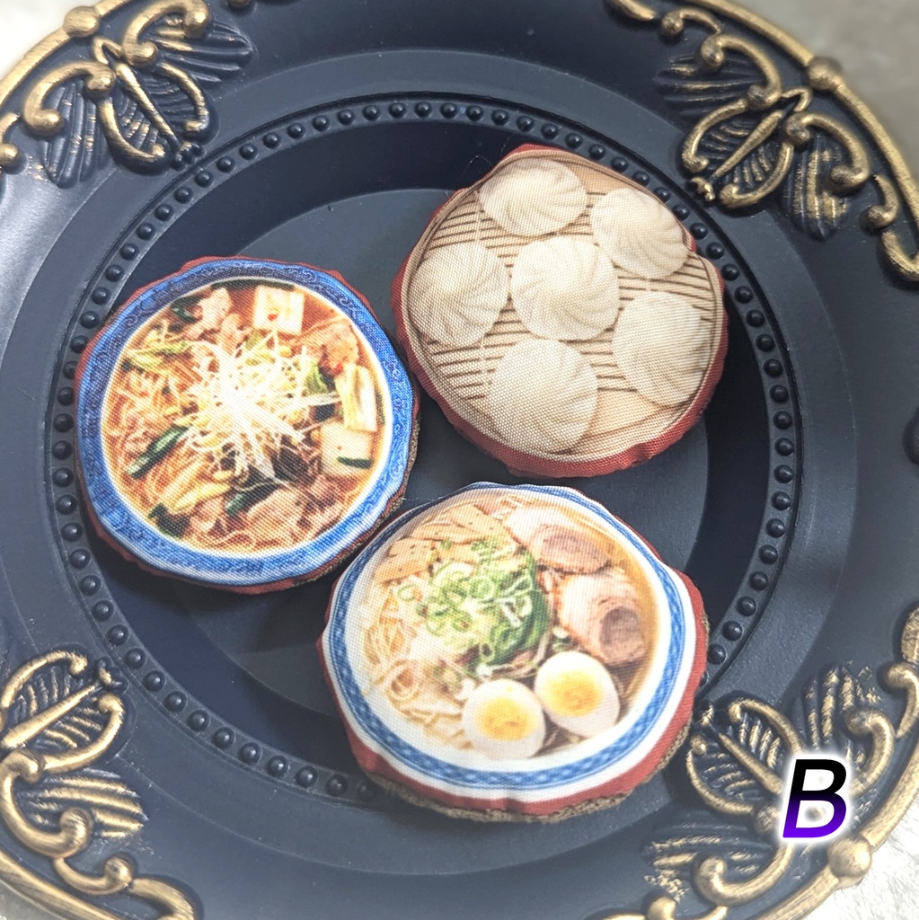 ミニチュアダイカットクッション/中華