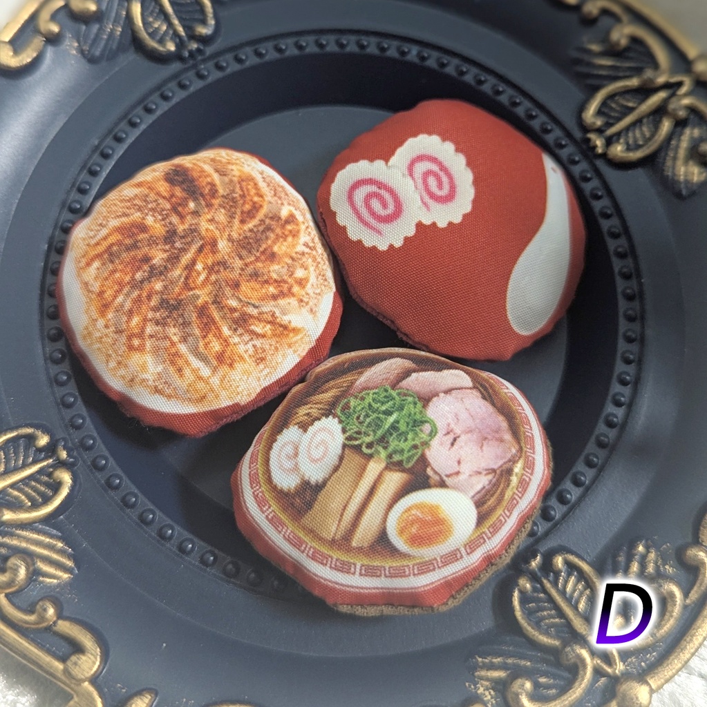 ミニチュアダイカットクッション/中華