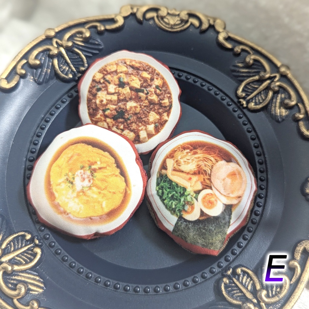 ミニチュアダイカットクッション/中華