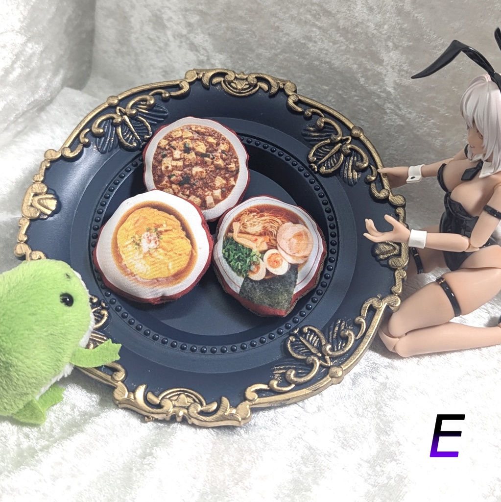 ミニチュアダイカットクッション/中華