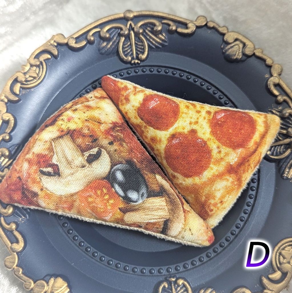 ミニチュアダイカットクッション/ピザ