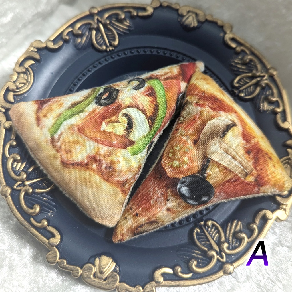 ミニチュアダイカットクッション/ピザ