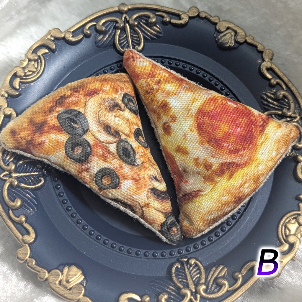 ミニチュアダイカットクッション/ピザ