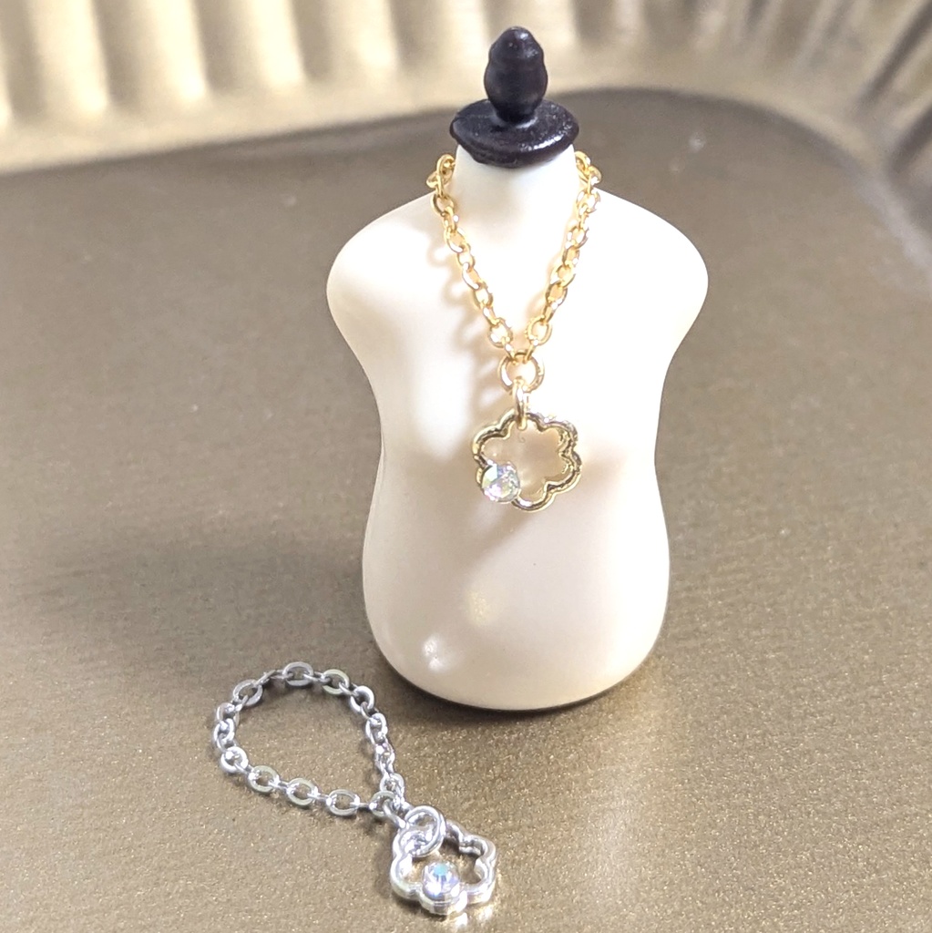 1/12サイズ フラワーネックレス / +シャムス・+カマル