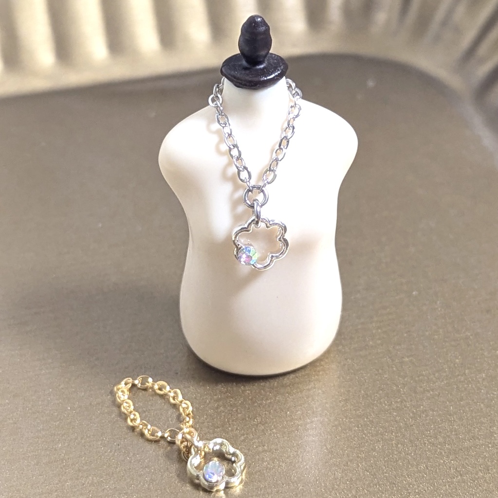 1/12サイズ フラワーネックレス / +シャムス・+カマル