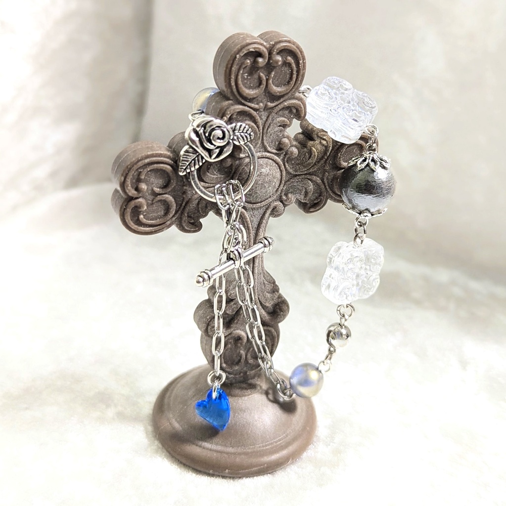 マンテルブレスレット/ホワイトスウィート