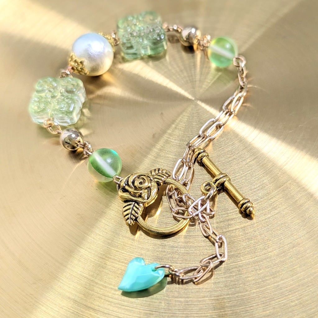 マンテルブレスレット/グリーンスウィート