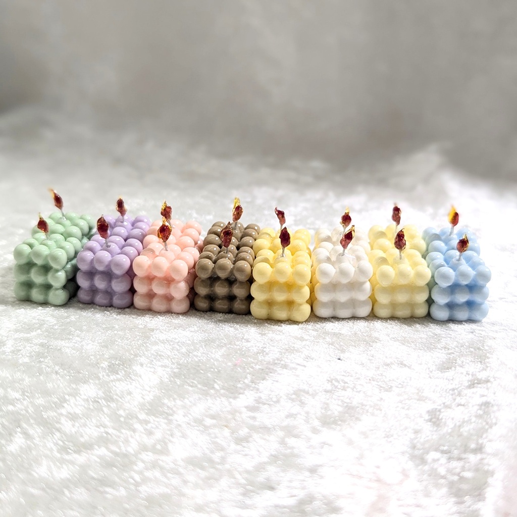 ミニチュア キャンドル+トレイ セット