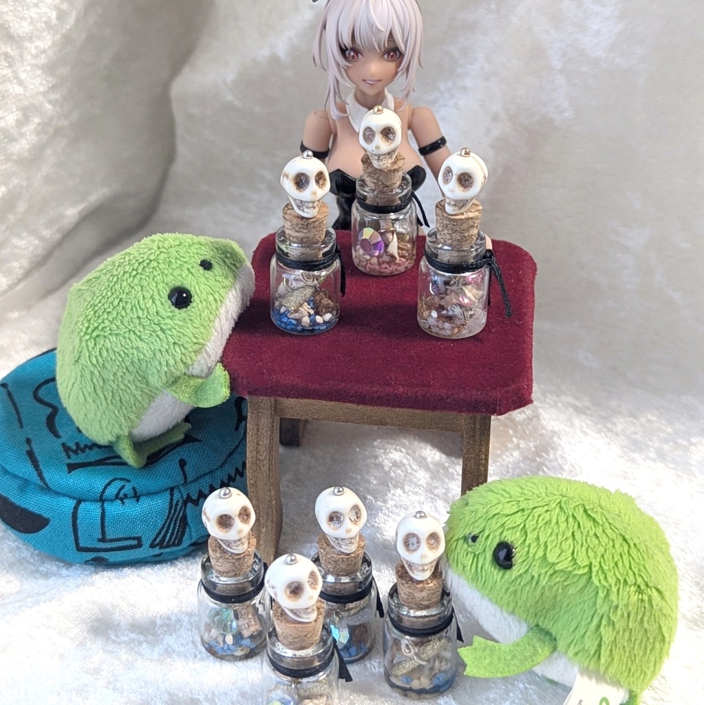 ミニチュアボトル(髑髏ヘッド)