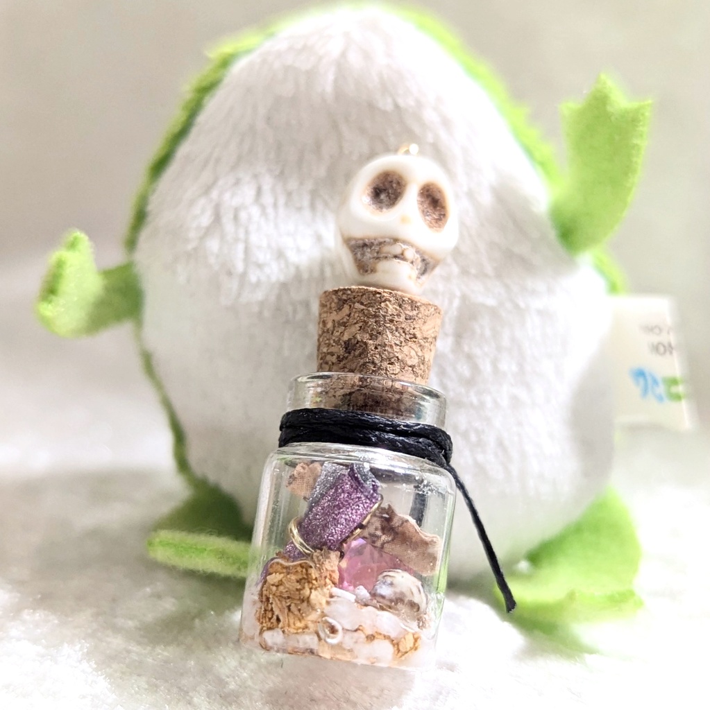 ミニチュアボトル(髑髏ヘッド)
