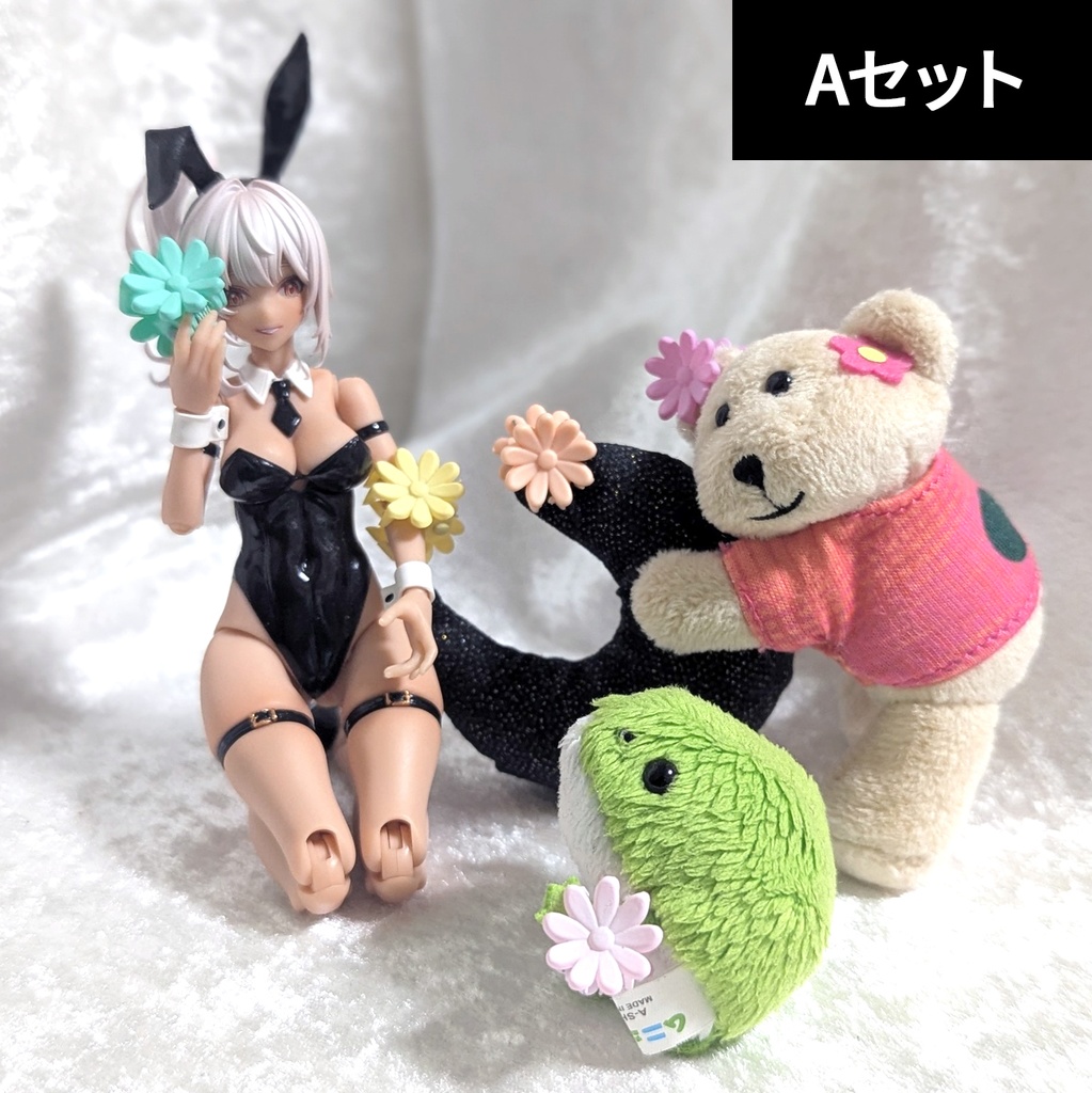 【12/23発売】ミニバンスクリップ・フラワー