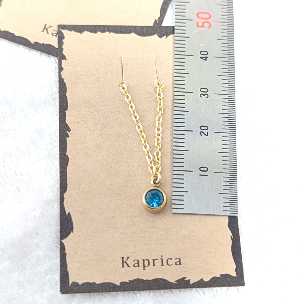 【2/16 発売】1/8 向け カラーストーンネックレス(1/12も着用可能)