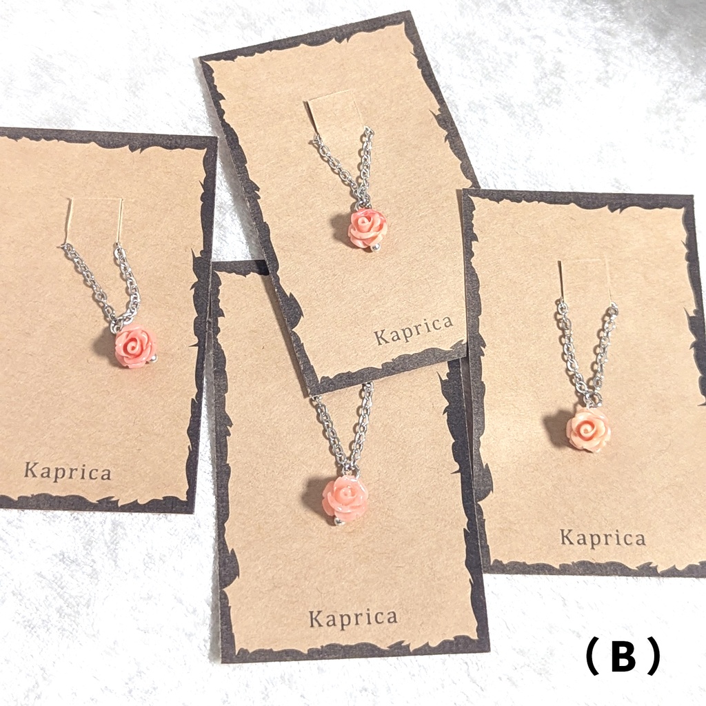 【2/23 発売】1/12サイズ ミニ薔薇ネックレス / +カマル