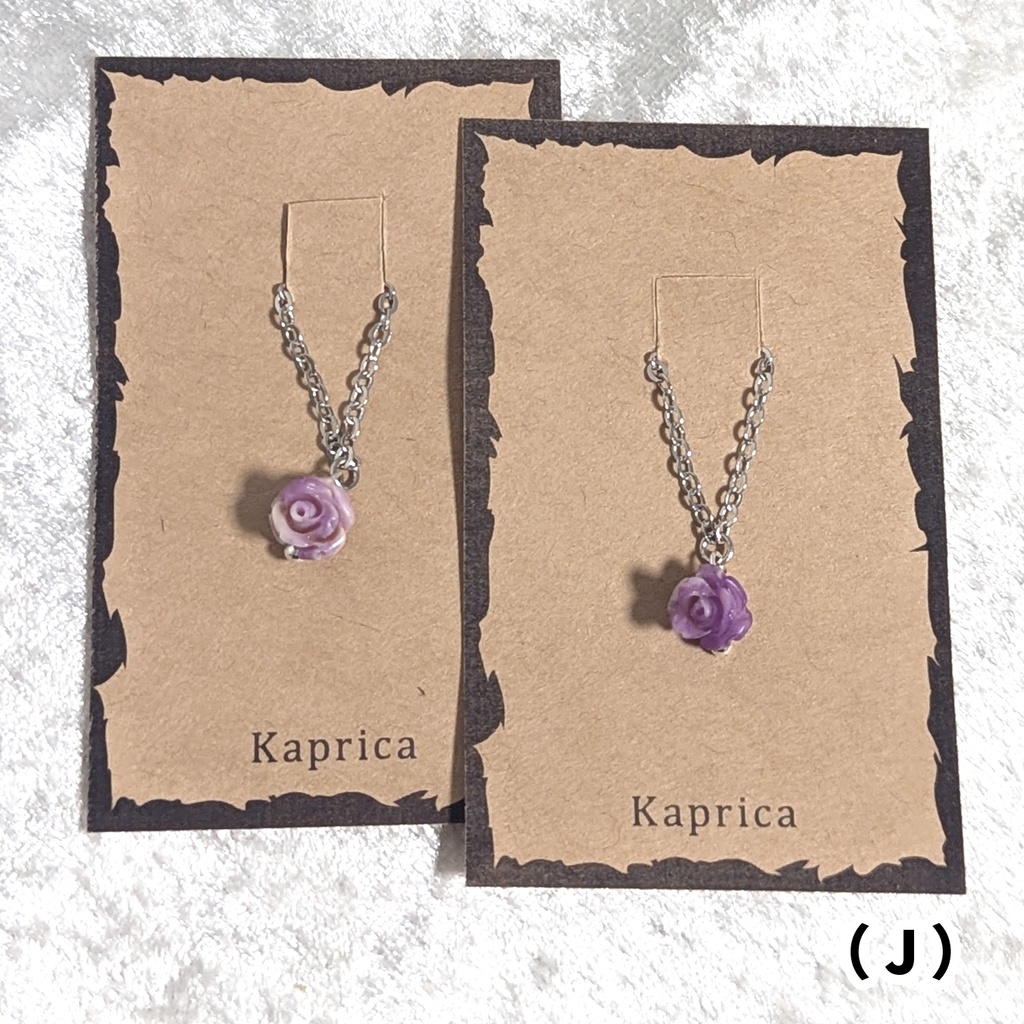 【2/23 発売】1/12サイズ ミニ薔薇ネックレス / +カマル
